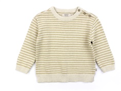 Wheat seeds pullover Morgan stripes
